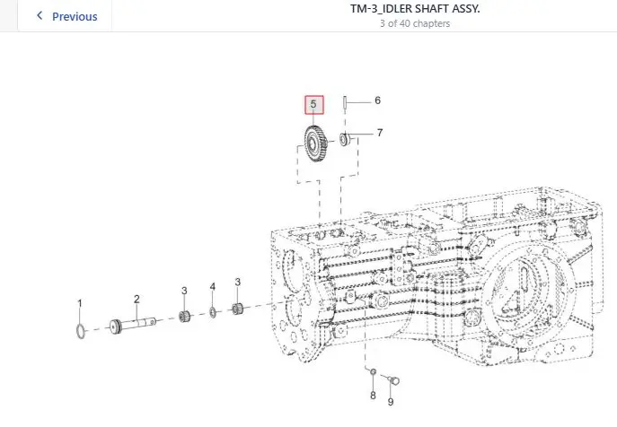 IDLER GEAR Z-36