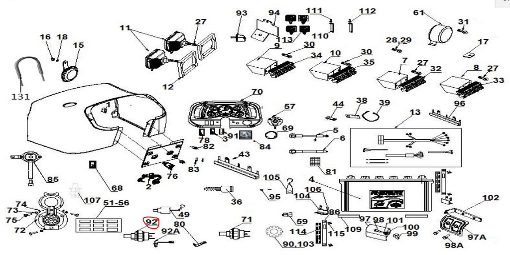 CLUTCH SAFETY SWITCH