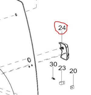 [solis-10085637aa-CSS] Door handle LH