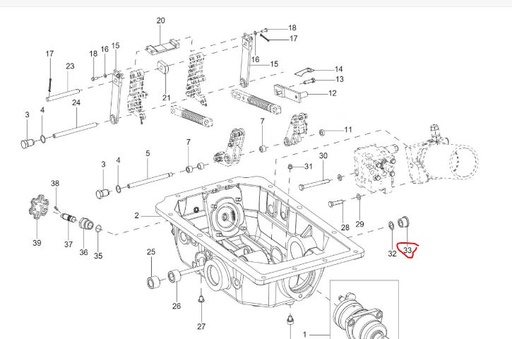 [solis-onderdelen-10025561aa-CSS] Adapter Rear Cover