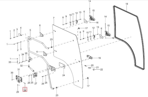 [solis-onderdelen-10081605aa-CSS] Cross Slotted Truss Head