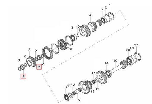 [solis-onderdelen-10081214aa-CSS] Bearing