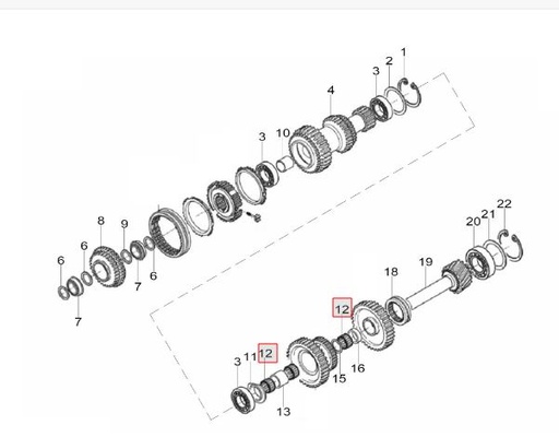 [solis-onderdelen-10013949aa-CSS] Needle Cage Kit