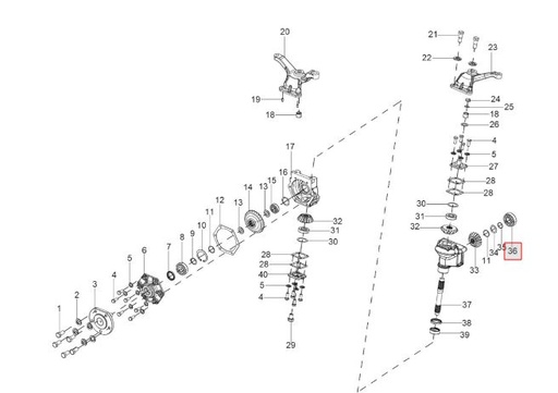 [solis-onderdelen-20004125ab-CSS] Ball Bearing 63-28