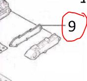 [solis-onderdelen-10054834aa-CSS] Gasket Inlet Cover