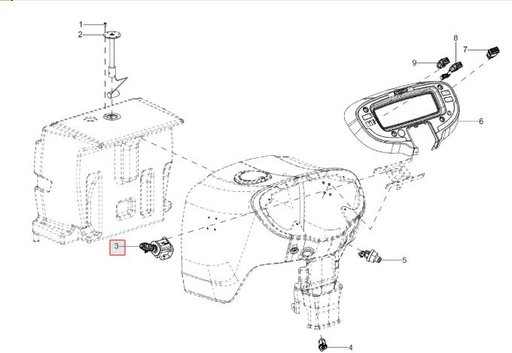 [solis-10045813ab-CSS] Lever Combination Switch
