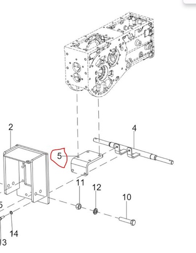 [solis-10054150aa-CSS] BACK SUPPORTING PLATE