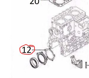 [solis-onderdelen-10054770aafg-CSS] Gasketail seal case