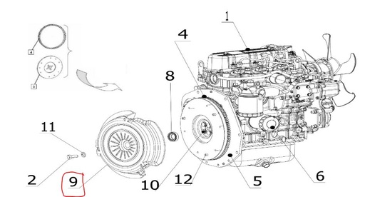 [solis-10055295aa-CSS] Clutch Assy