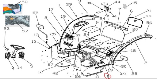 [solis-10067849ad-CSS] Floor mat cover RH