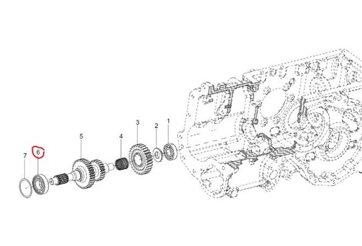 [solis-onderdelen-20003863aa-CSS] Ball Bearing 6206