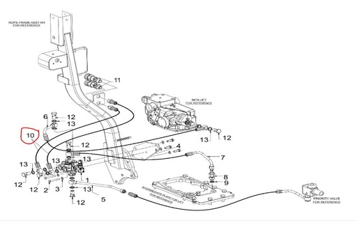 [solis-onderdelen-300137189af-CSS] Flexible pipe DCV to QRC