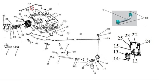 [10086466AB DCV Lever For Inner DCV] DCV Lever For Inner DCV