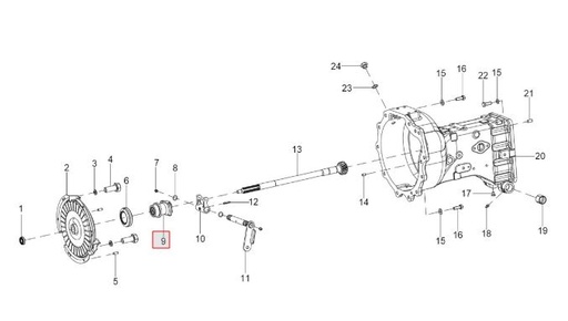 [10051245BA Inner Bush Assy] Inner Bush Assy