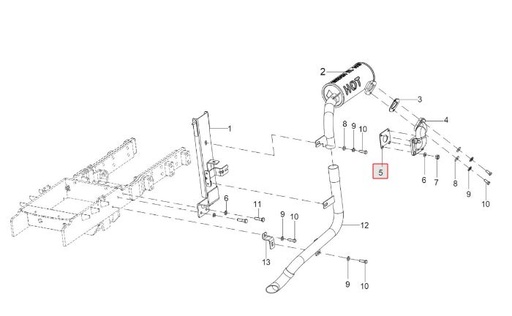 [10053459AA] GASKET FOR EXHAUST