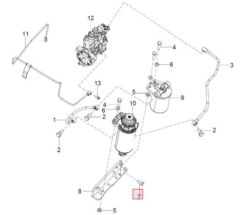 [200000602A] HEX. HEAD SCREW M12X1.75X20 SA4GS