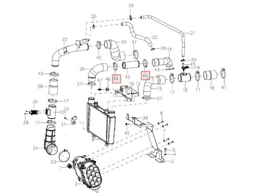 [10002415AA] BOLT HOSE CLAMP (ID 73.5)