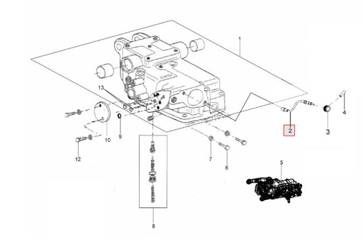 [300042760A] FLEXIBLE SHAFT ASSY