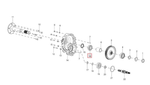 [20005055AA] BALL BEARING 6209