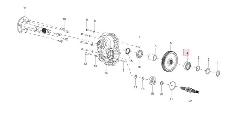 [20003880AA] BALL BEARING 6308 C3