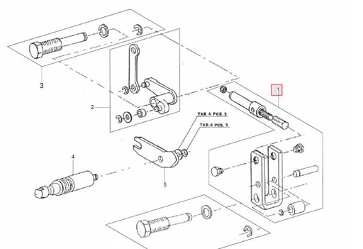 [10052007AA] KIT LEVER