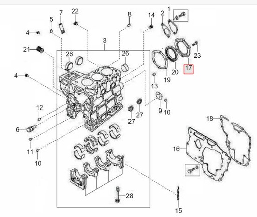 [10052228AA] CASE, OIL SEAL(30N0700200)