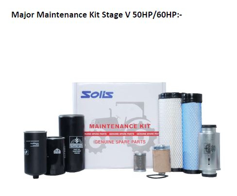 Major Maintenance Kit Stage V 50HP/60HP:- | SolisParts