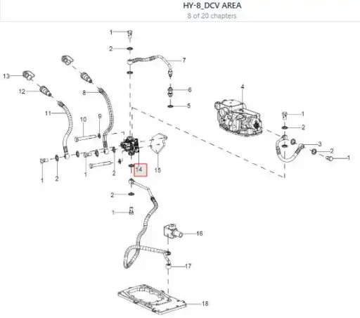[300094269A] 1DA DCV for HST
