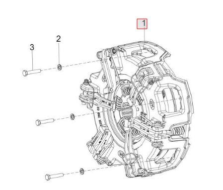 [300128048B] DOUBLE CLUTCH ASSY.(NDC)