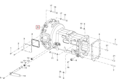 [10080642BB] CLUTCH HOUSING ASSY.