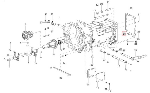 [10080642BF] CLUTCH HOUSING ASSY.