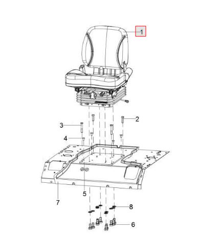 [300021763A] DRIVER SEAT