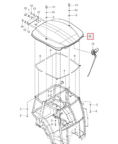 [10094998AC] CANOPY ASSY