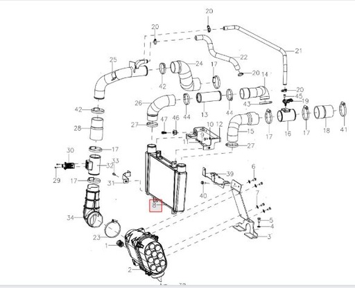 [300155041B] INTERCOOLER ASSEMBLY