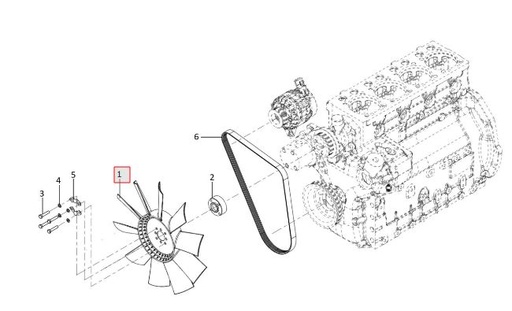 [300188164A] Fan 450 DIA.