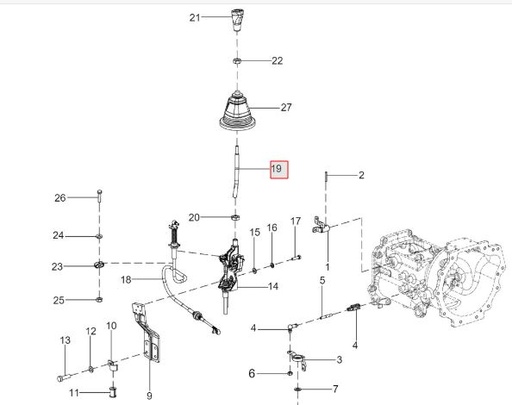 [300270704A GEAR LEVER BOOT] GEAR LEVER BOOT