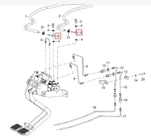 [300421348A Brake Pipe Assembly] Brake Pipe Assembly