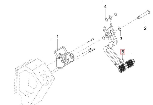 [300647399A Brake Pedal Assy] Brake Pedal Assy