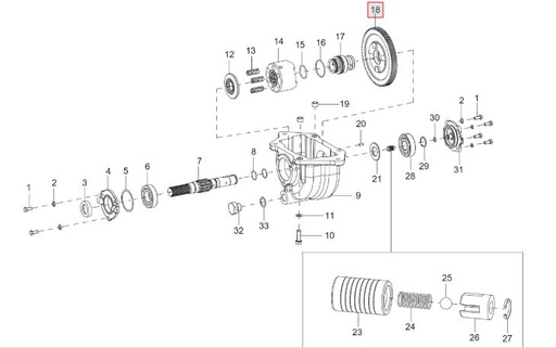 [300398193A] Gear #4 WD#Z-66