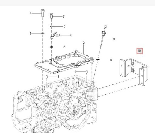 [300155524B Hitch MTG BKT] Hitch MTG BKT