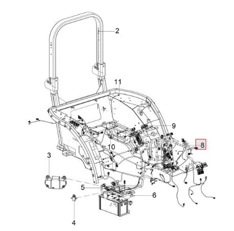 [300166308D] ENGINE HARNESS