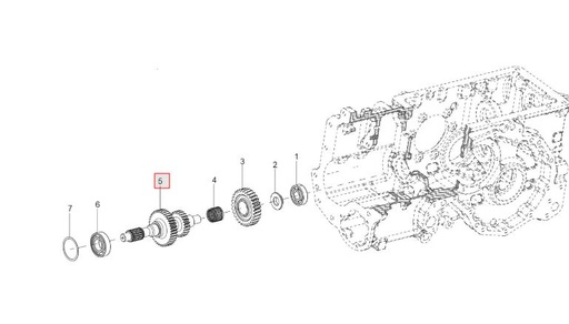 [300044557B] LAY SHAFT RANGE