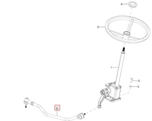 [300302359A] DRAG LINK ASSY (LH)
