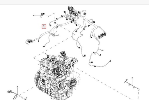 [300134542D] ENGINE HARNESS