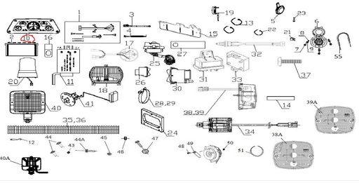 [solis-300002115a-CSS] Instrument Cluster Assy.