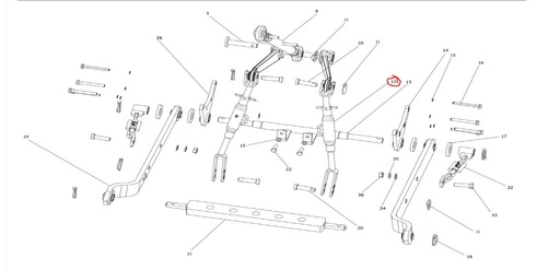 [solis-10053841af-CSS] ADJUSTABLE LIFT ROD ASSY